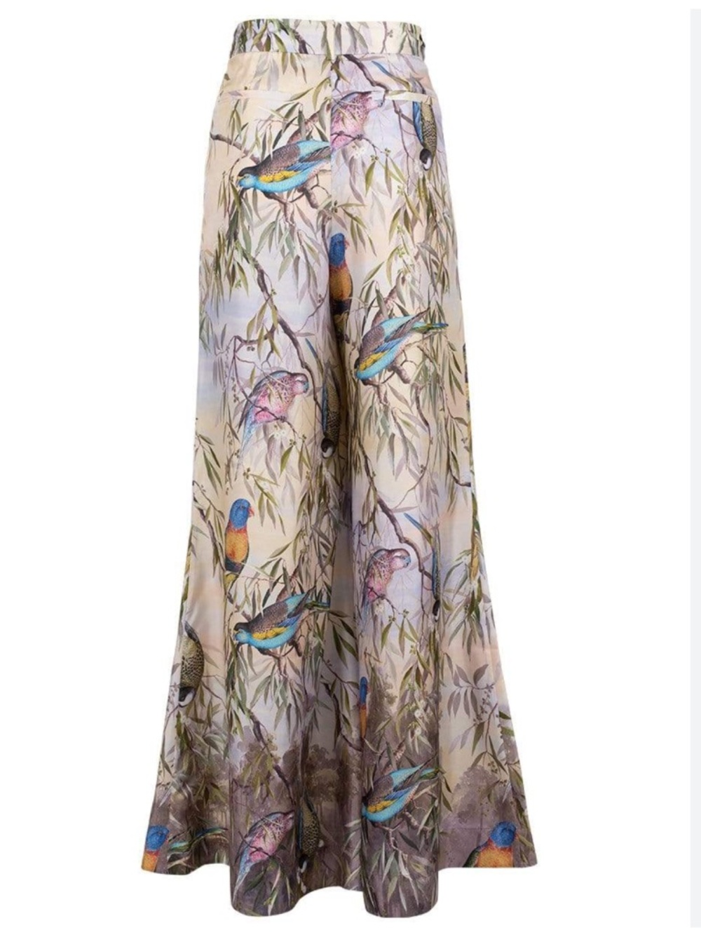 Zimmermann Candescent Parakeet wide-leg pants. - Picture 3 of 8